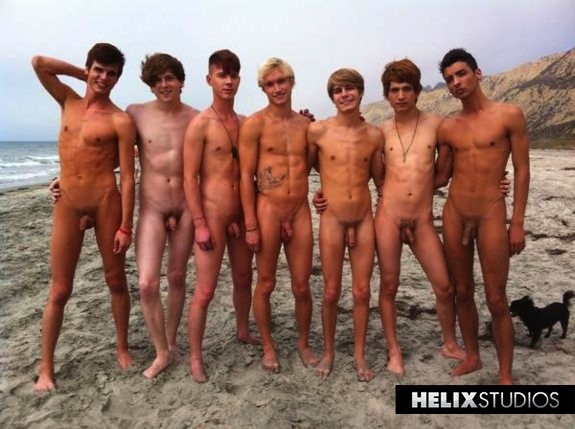 Naked Twinks at the Beach